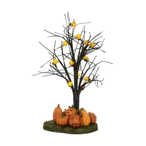 Lit Jack-o-Lantern Tree
