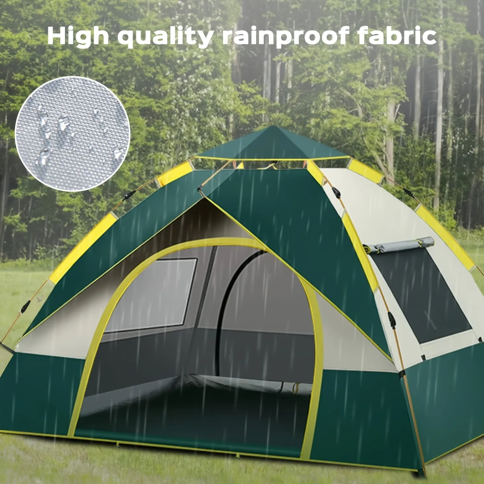 LOVEWE Automatic Instant Setup Camping Tent for 2-4 People
