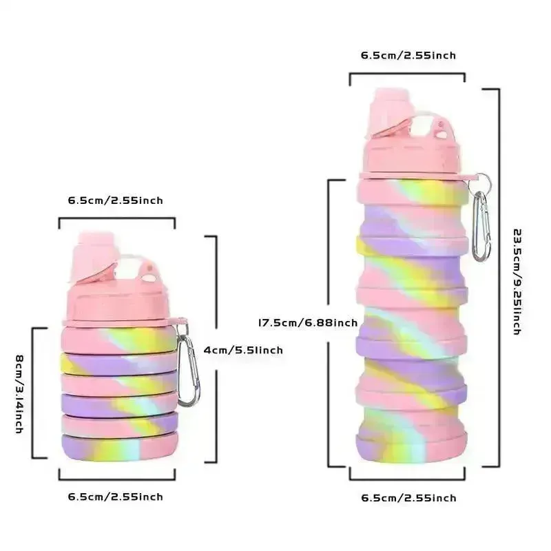 MagicBottle- The Ultimate Collapsible Water Bottle (500 ml)