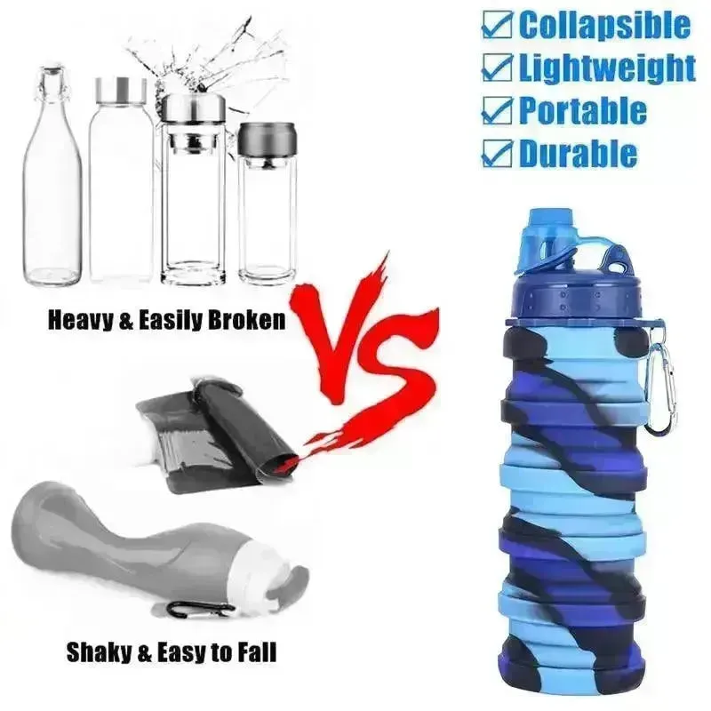 MagicBottle- The Ultimate Collapsible Water Bottle (500 ml)