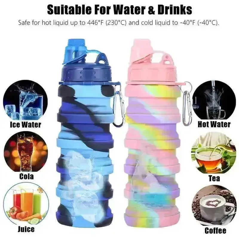 MagicBottle- The Ultimate Collapsible Water Bottle (500 ml)