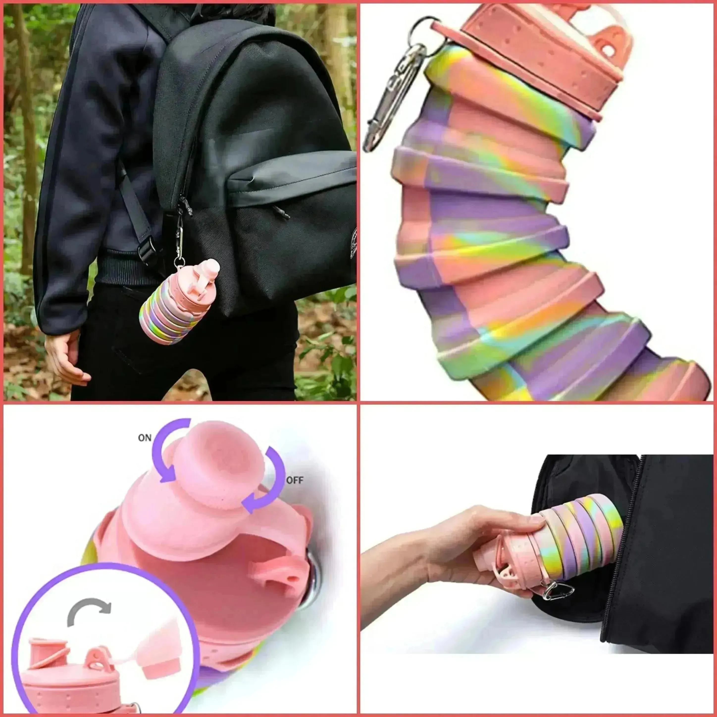 MagicBottle- The Ultimate Collapsible Water Bottle (500 ml)
