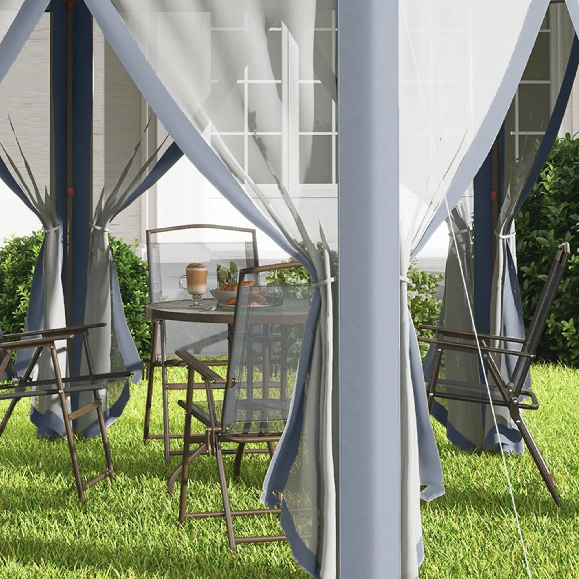 Masi 12-foot Hexagonal Pop-up Patio Gazebo by Havenside Home
