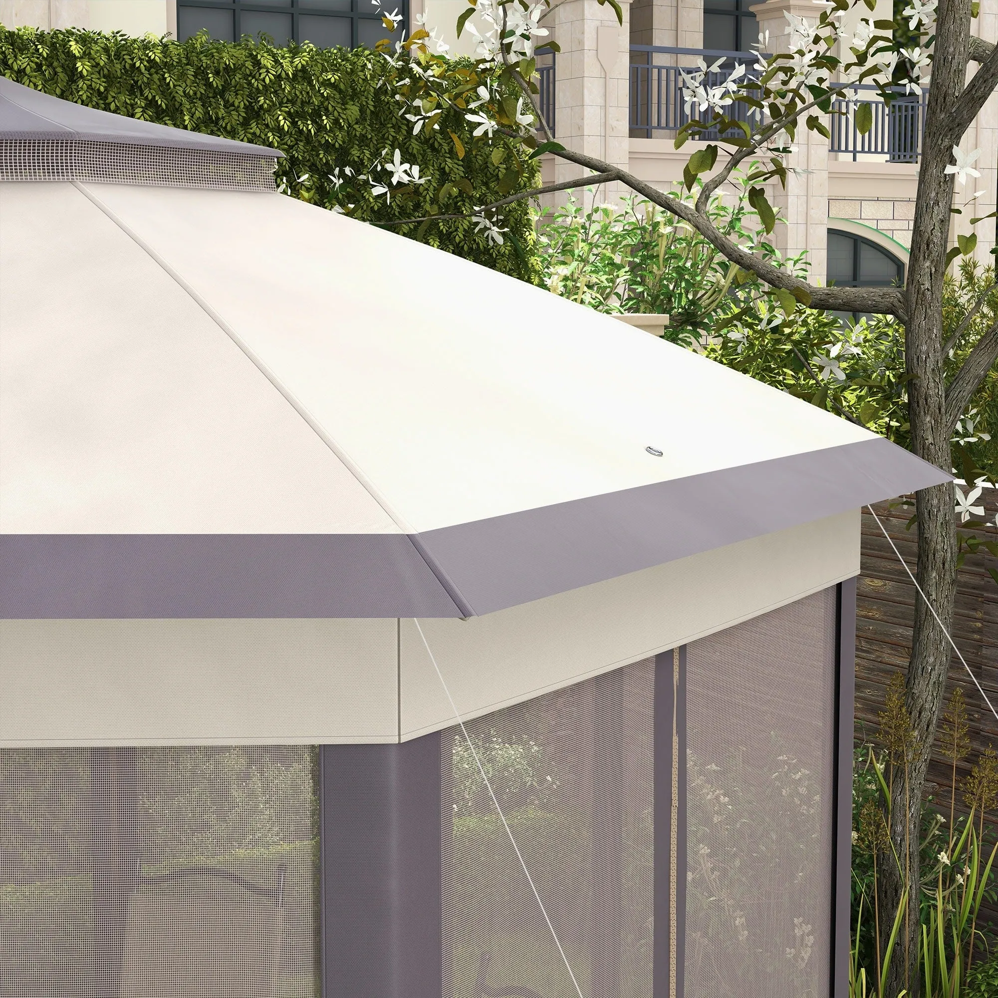 Masi 12-foot Hexagonal Pop-up Patio Gazebo by Havenside Home