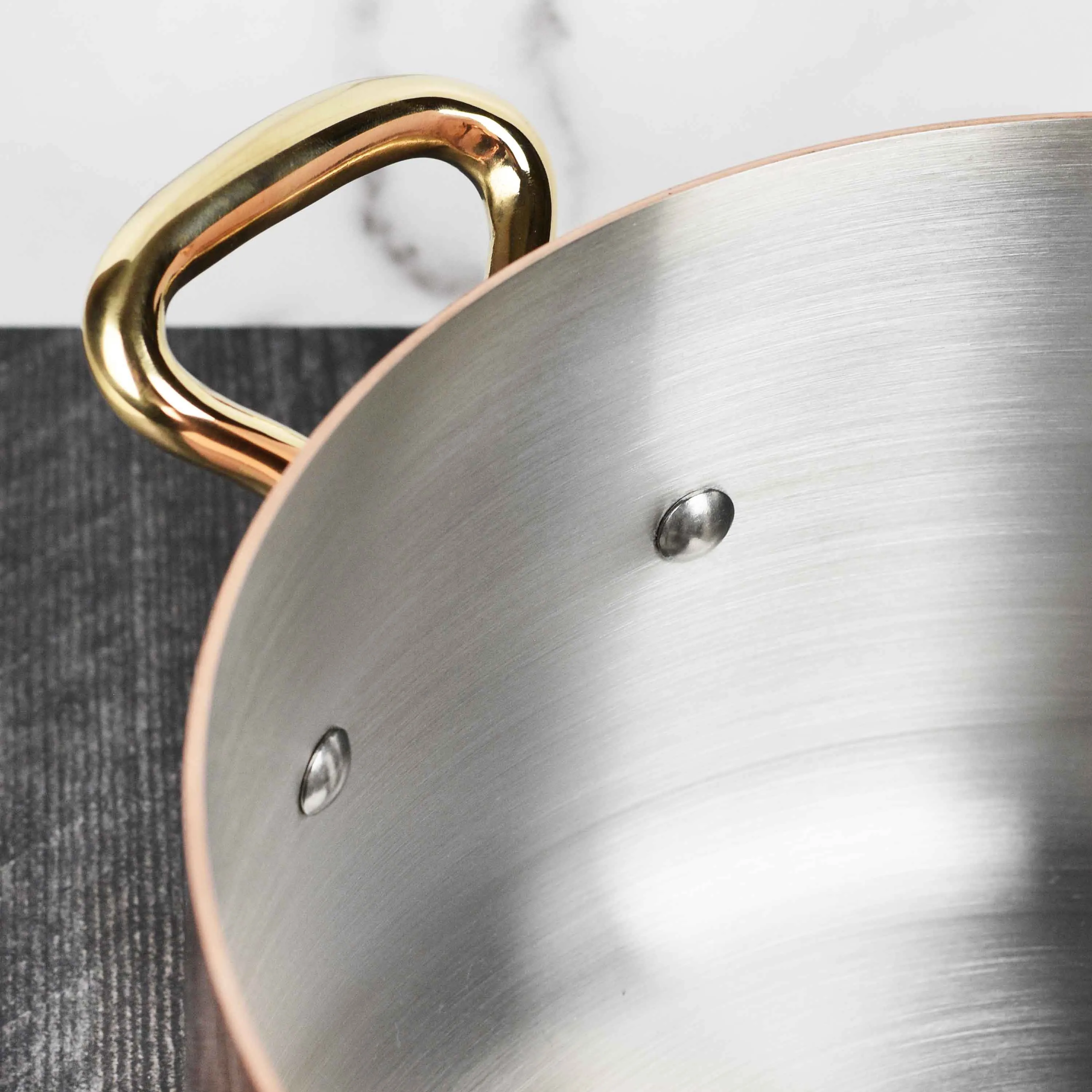 Mauviel M200B 9.4-quart Copper Stock Pot