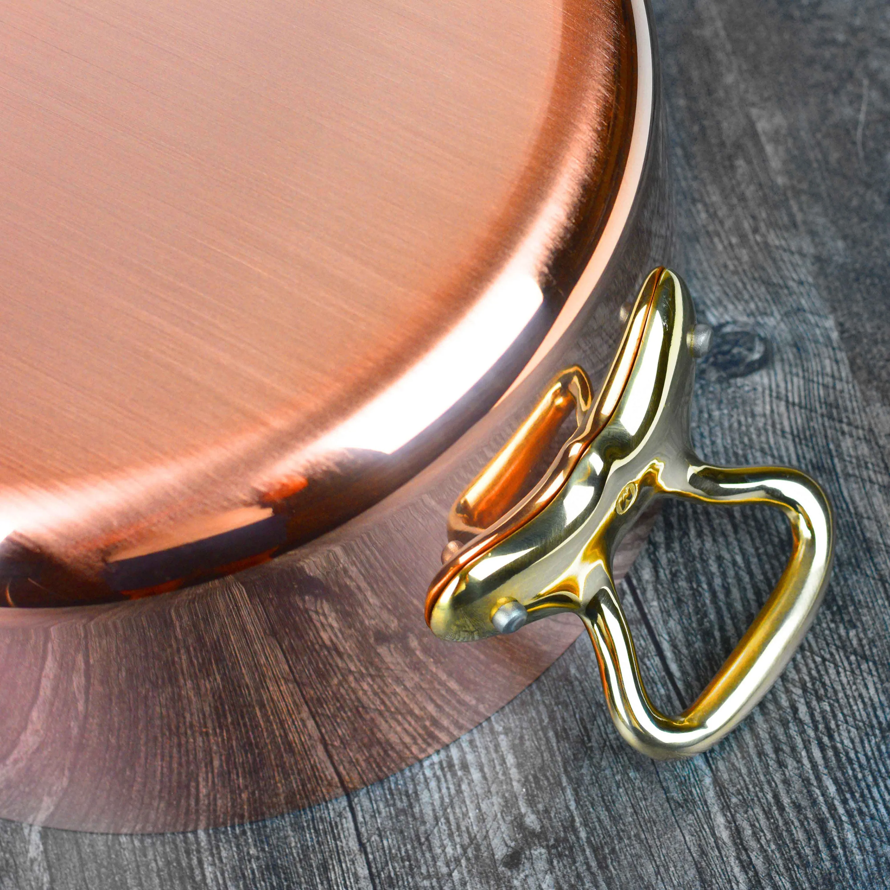 Mauviel M200B 9.4-quart Copper Stock Pot