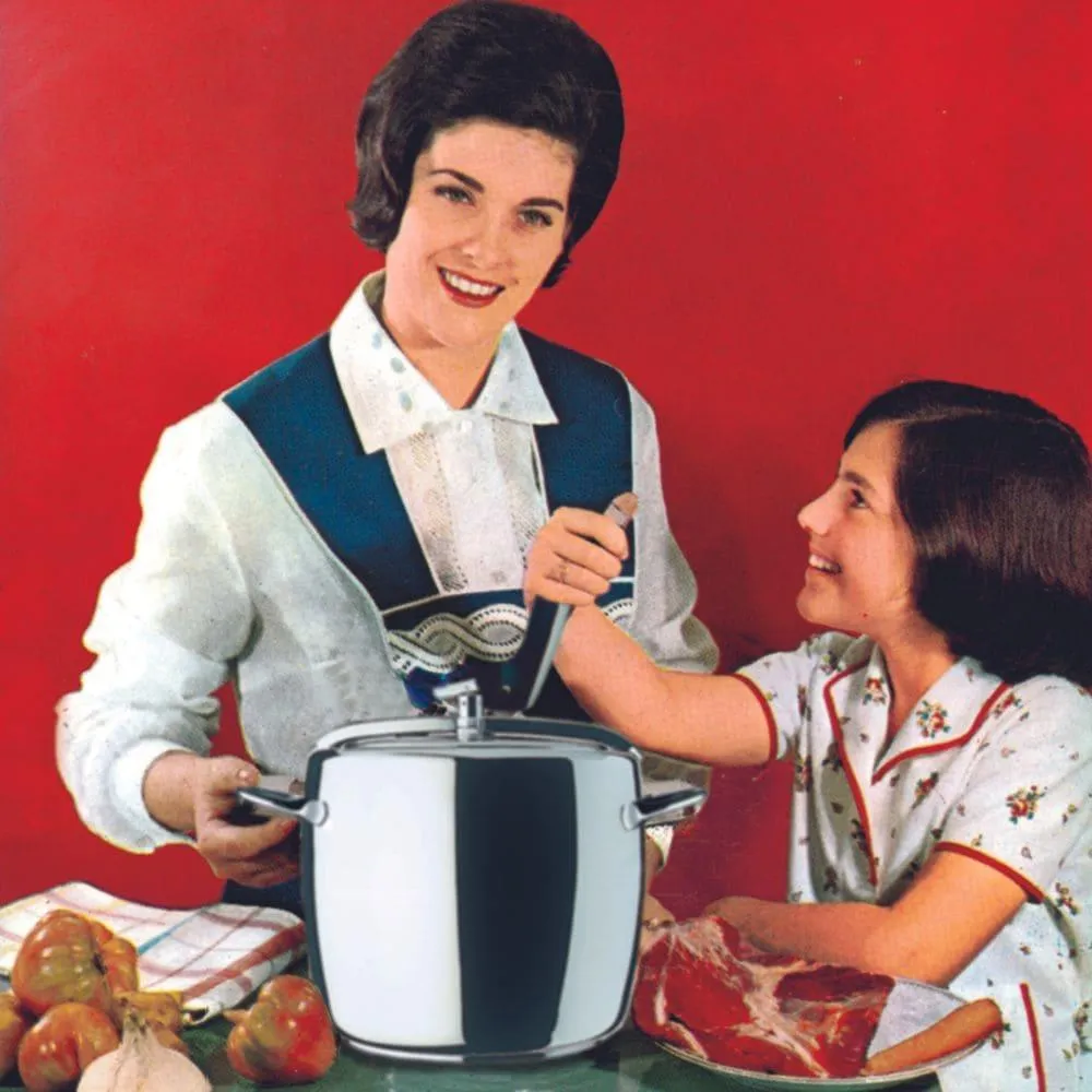 Mepra 1950 pressure cooker stainless steel