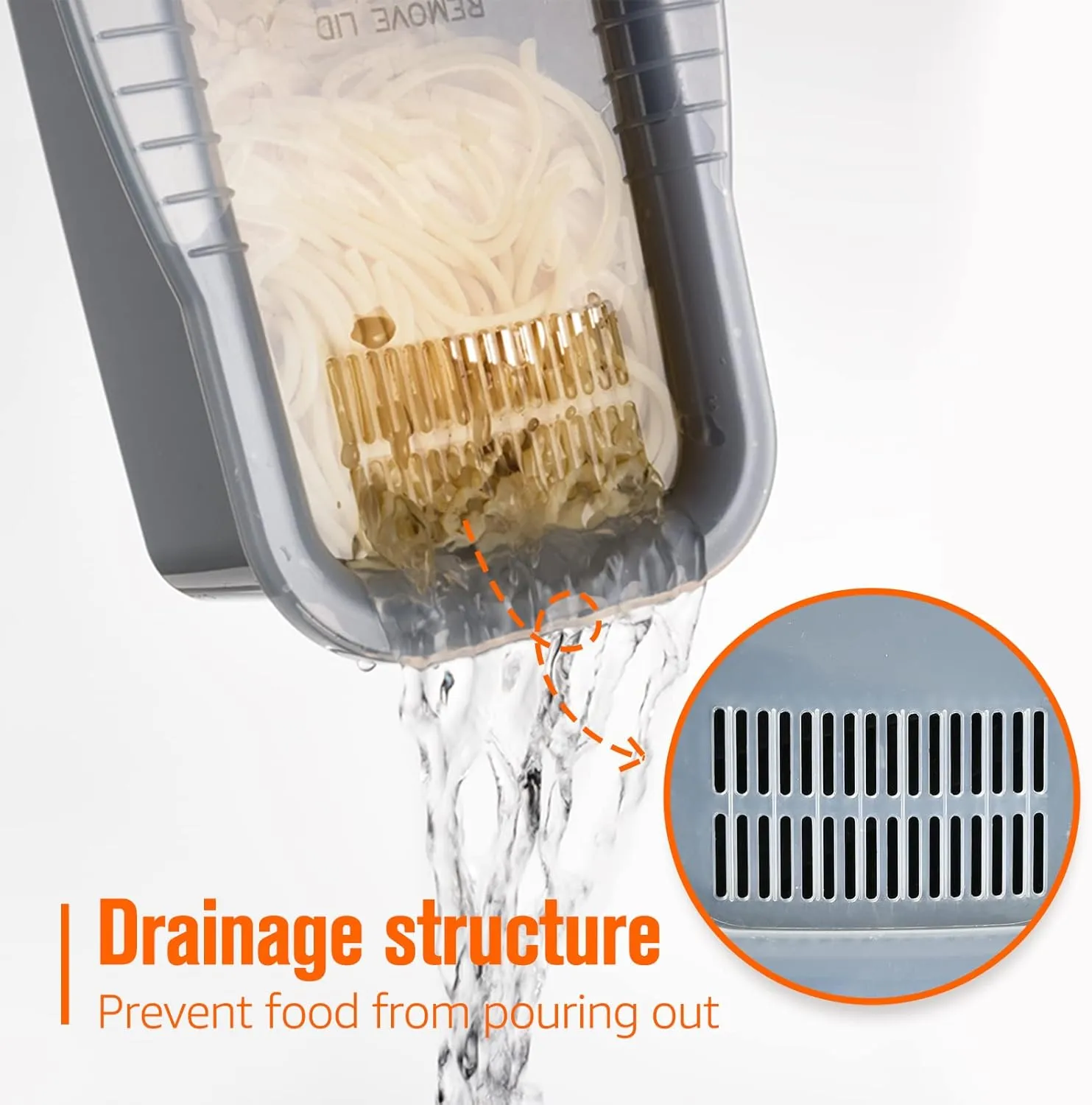 Microwave Pasta Cooker with Strainer Lid- Quick and Easy Cooks 4 Servings Spaghetti Cooker- No Sticking or Waiting For Boil- Perfect Make Pasta Every Time- For Dorm, Kitchen or Office