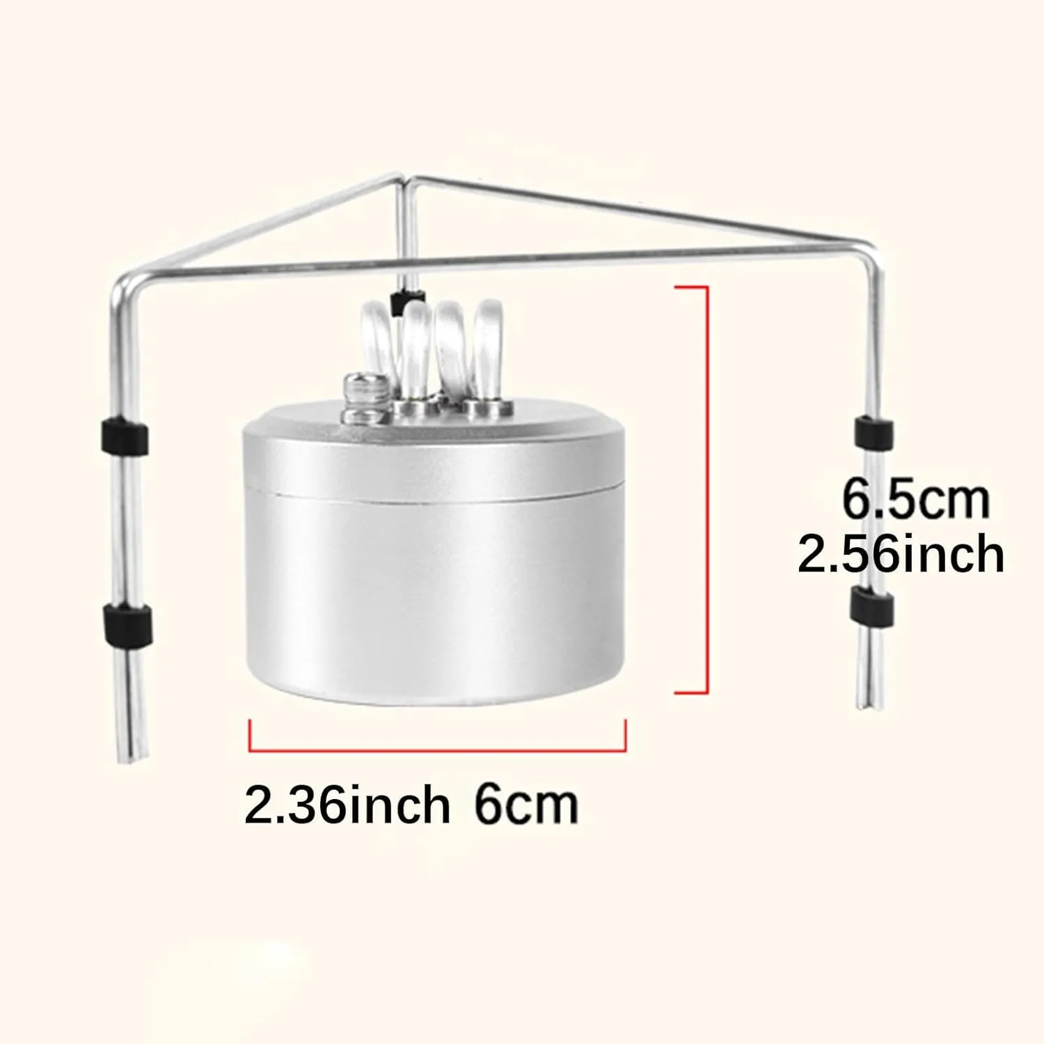 Mini Alcohol Furnace for Backpacking Alcohol Furnace Efficient Portable Cookware for Tourist Indoor Outdoor Barbecue Restaurant, with bracket