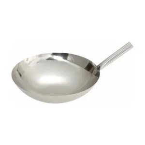 Mirror Finish Series Stainless Steel Chinese Woks by Winco