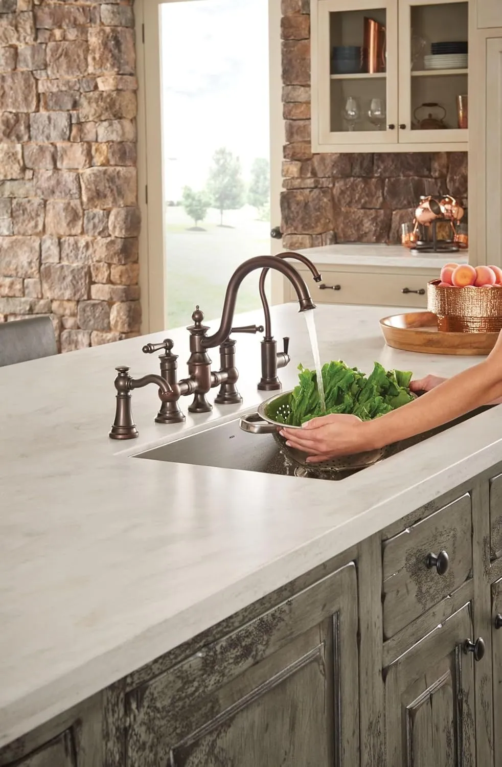 Moen Oil Rubbed Bronze Sip Traditional Cold Water Kitchen Beverage Faucet with Optional Filtration System, S5510ORB