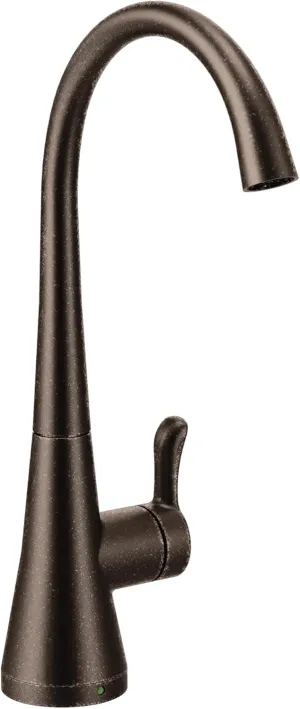 Moen Oil Rubbed Bronze Sip Transitional Cold Water Kitchen Beverage Faucet with Optional Filtration System, S5520ORB