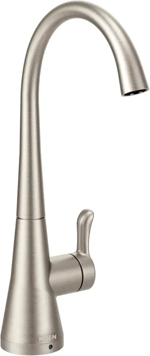 Moen Spot Resist Stainless Sip Transitional Cold Water Kitchen Beverage Faucet with Optional Filtration System, S5520SRS