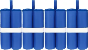 MOOCY Sand Bag for Canopy Weights, Heavy Duty Sandbags for Pop Up Canopy Leg Tent, Instant Shelter, Tailgate Tent Anchor Bags, Set of 4