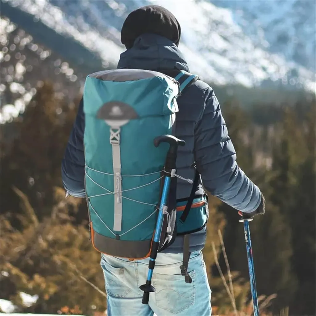 Mountaineering Backpack Rucksack 40L Outdoor Sports Bag Travel Backpack Ladies Hiking Bag Men(D)