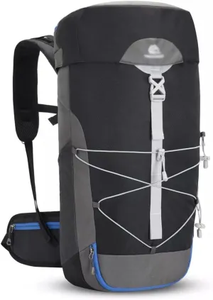 Mountaineering Backpack Rucksack 40L Outdoor Sports Bag Travel Backpack Ladies Hiking Bag Men(D)