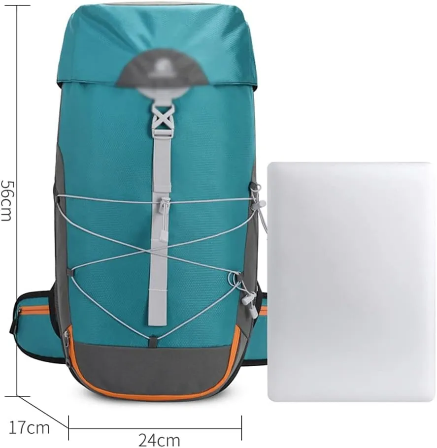 Mountaineering Backpack Rucksack 40L Outdoor Sports Bag Travel Backpack Ladies Hiking Bag Men(D)
