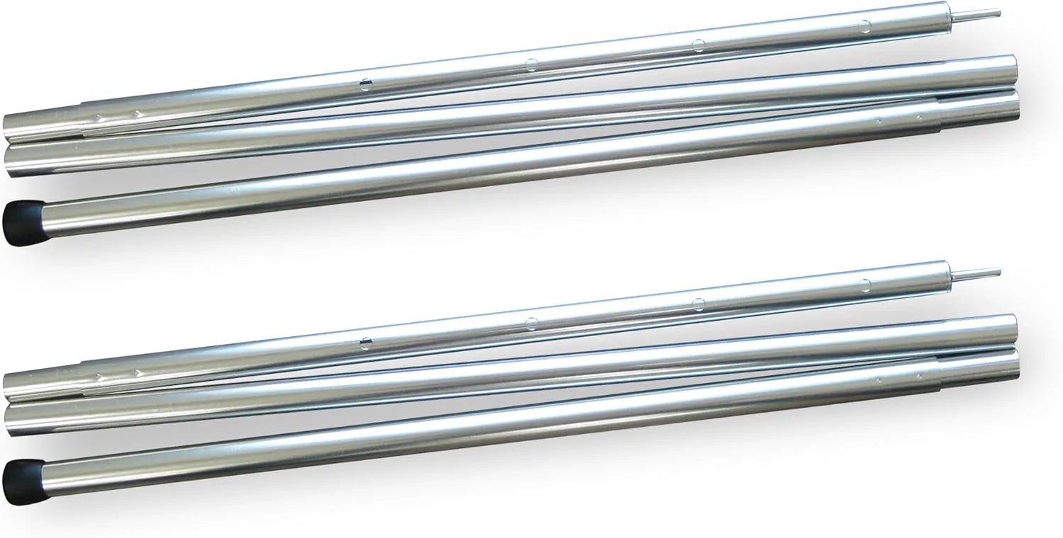 Mountainsmith Steel Tarp Pole (2 Set), Silver
