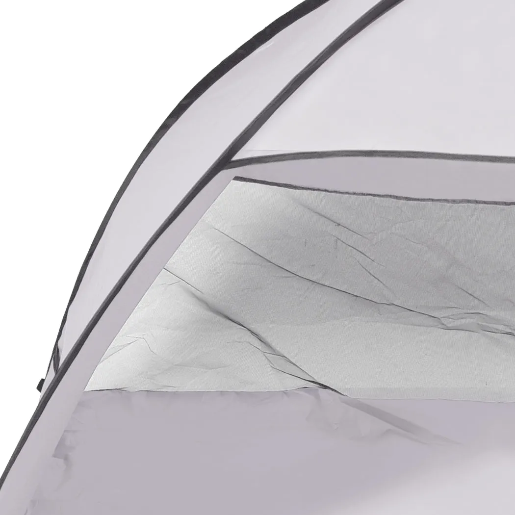Mountview Pop Up Beach Tent Caming Portable Grey