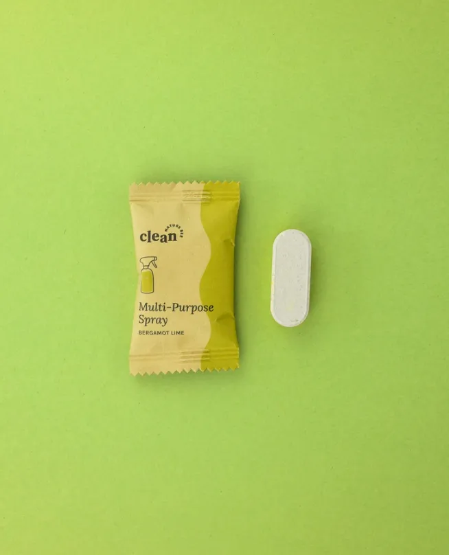 Nature Bee - 2 Multi-Purpose Cleaning Spray Tablets (Box) | Bergamot Lime