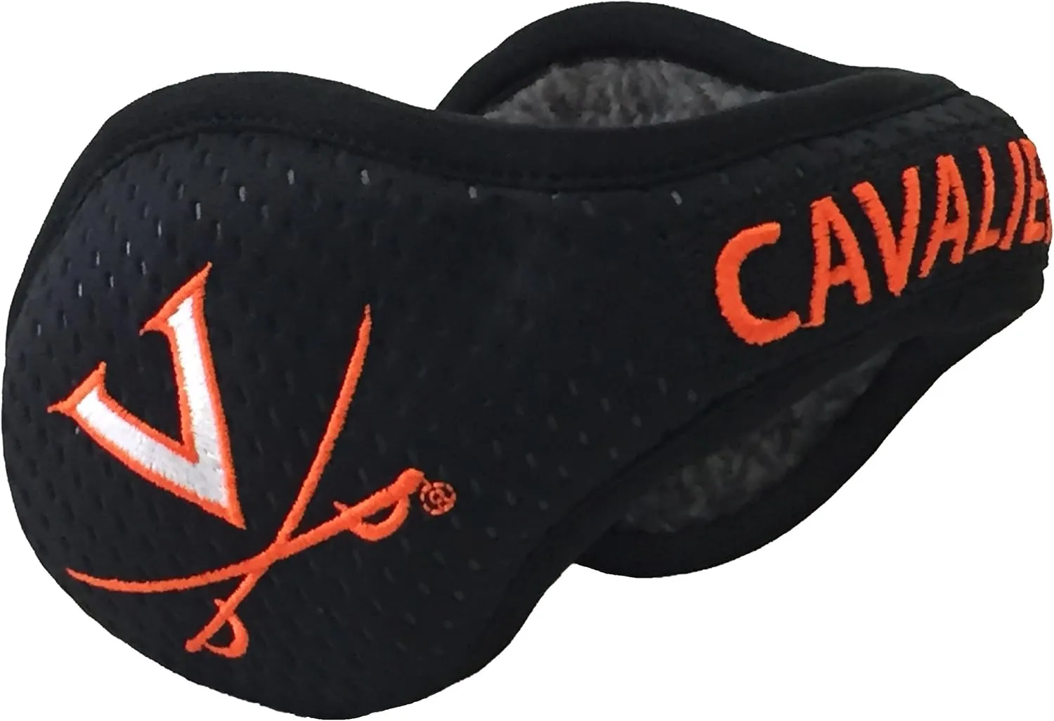 NCAA Virginia Cavaliers Behind-The-Head Winter Ear Warmer, Black, Unisex