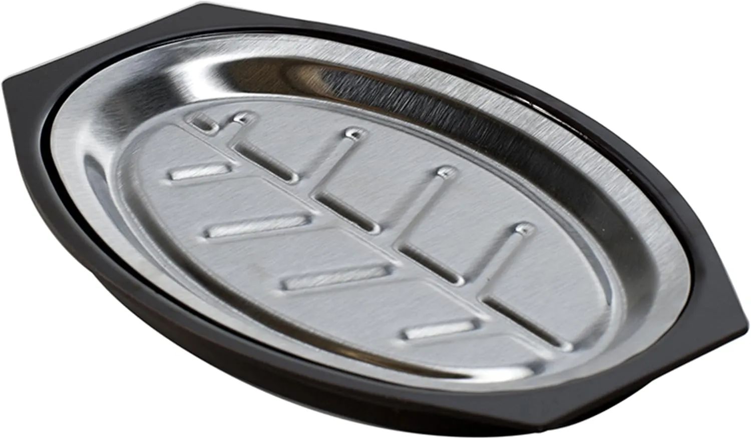 Nordic Ware 365 Indoor/Outdoor Sizzling Steak Server, Silver