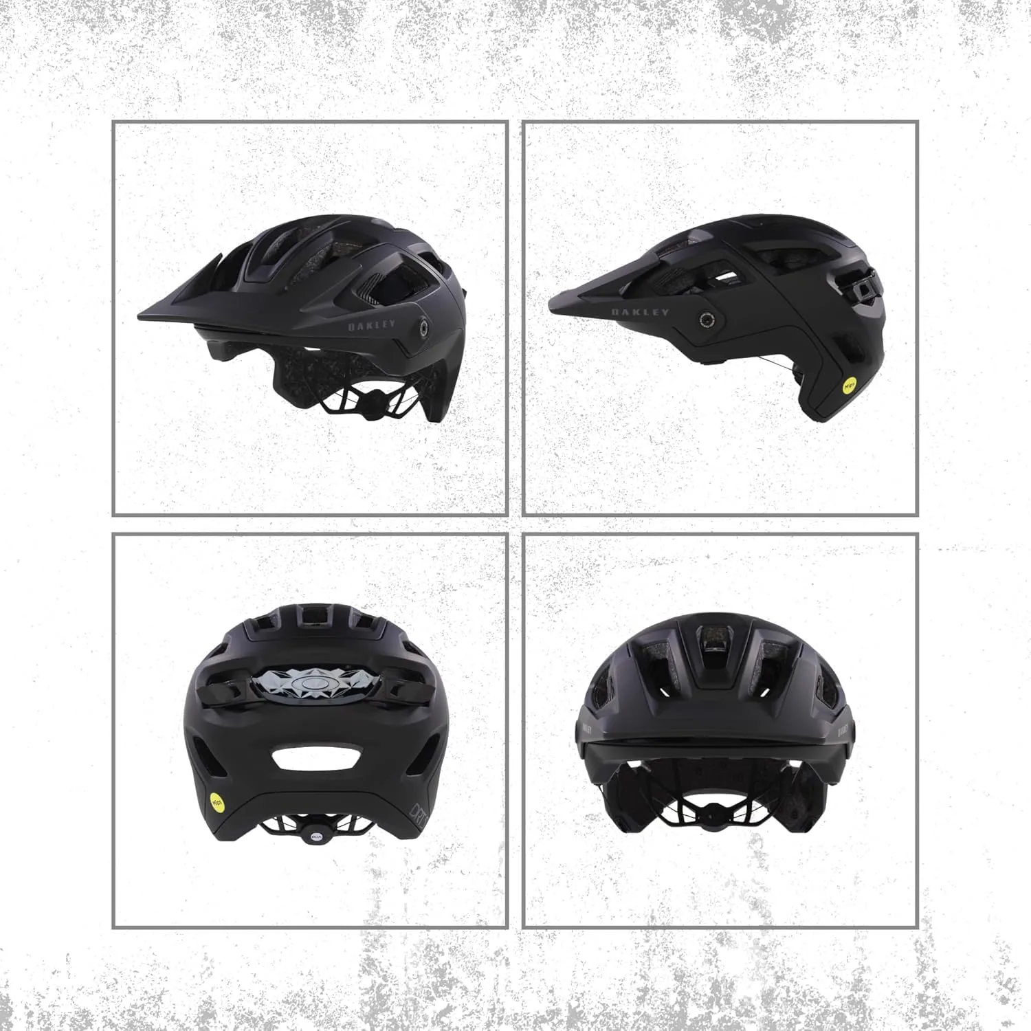 Oakley DRT 5 Maven Mountain Biking Helmet for Men for Women   Bundle with Designer iWear Collapsible Water Bottle with Carabiner