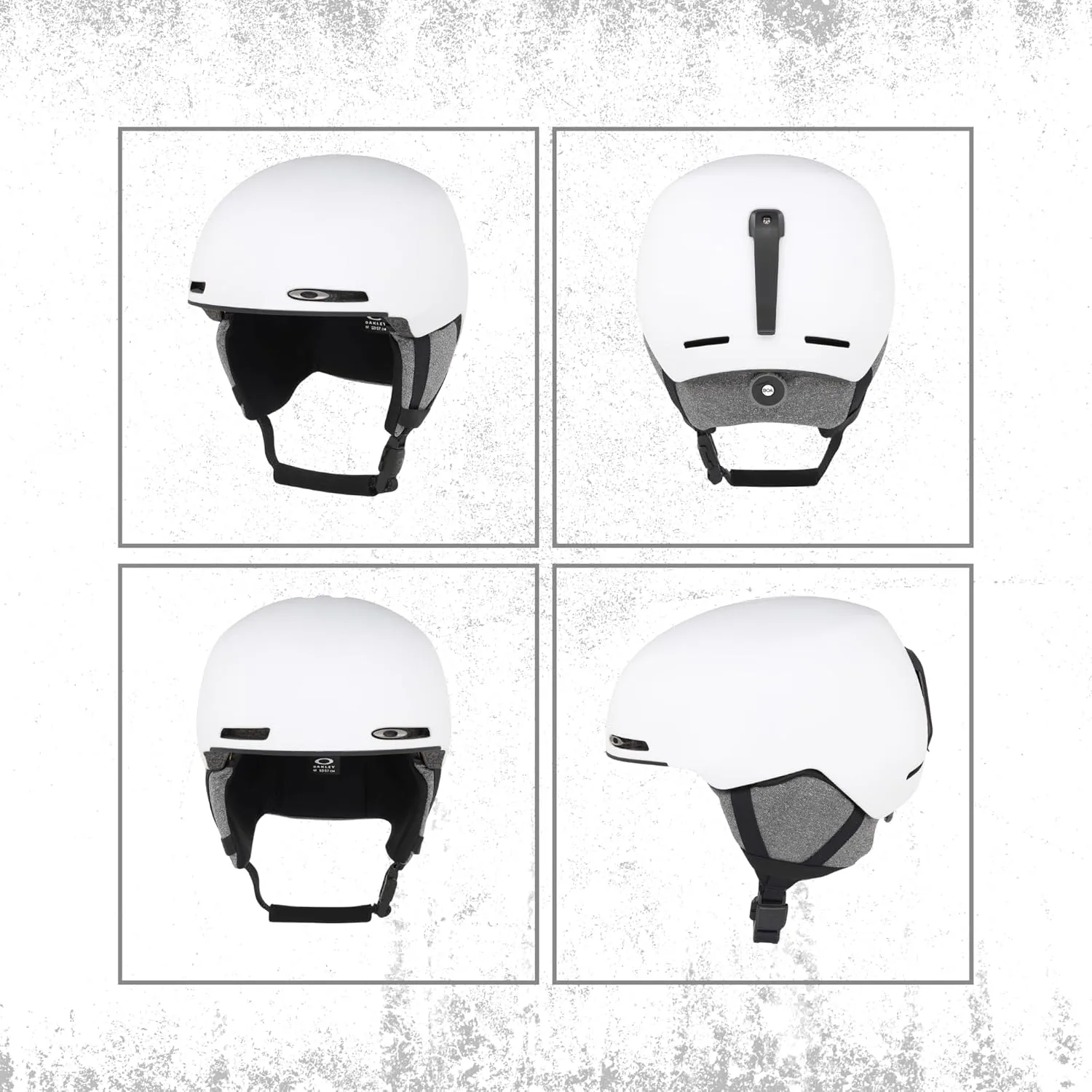 Oakley MOD1 Ski Snowboarding Helmet for Men for Women   Bundle with Designer iWear Collapsible Water Bottle with Carabiner