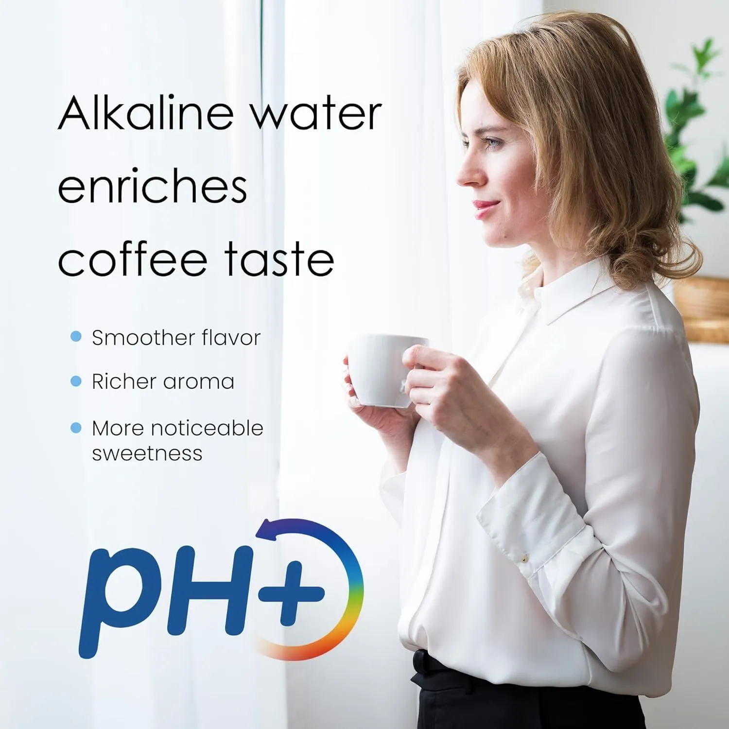 [Original] Waterdrop WD-PF-AL Replacement Alkaline Filters for All Waterdrop Pitcher Filtration System, Improved Coffee Taste, Last Up to 100 Gallons (Pack of 3)