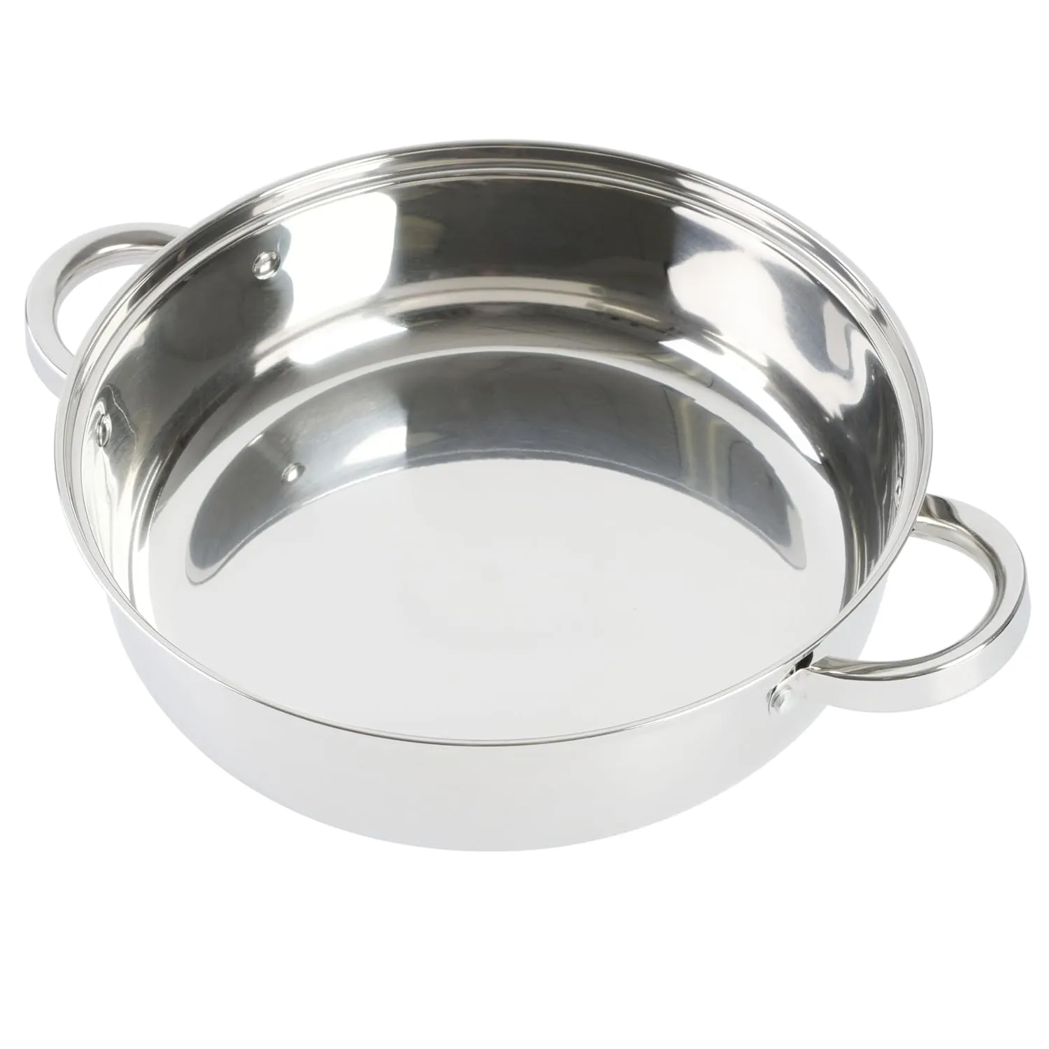 Oster Sangerfield Stainless Steel Cookware 11-Inch Everyday Pan w/Steamer and Lid