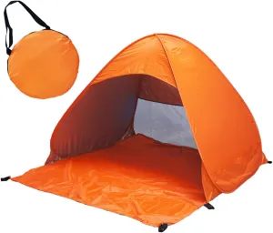 Outdoor Automatic Quick Open Camping Tent Outdoor Quick Setup Tent with Carring Bag Enduring 2-3 Persons Beach Tent