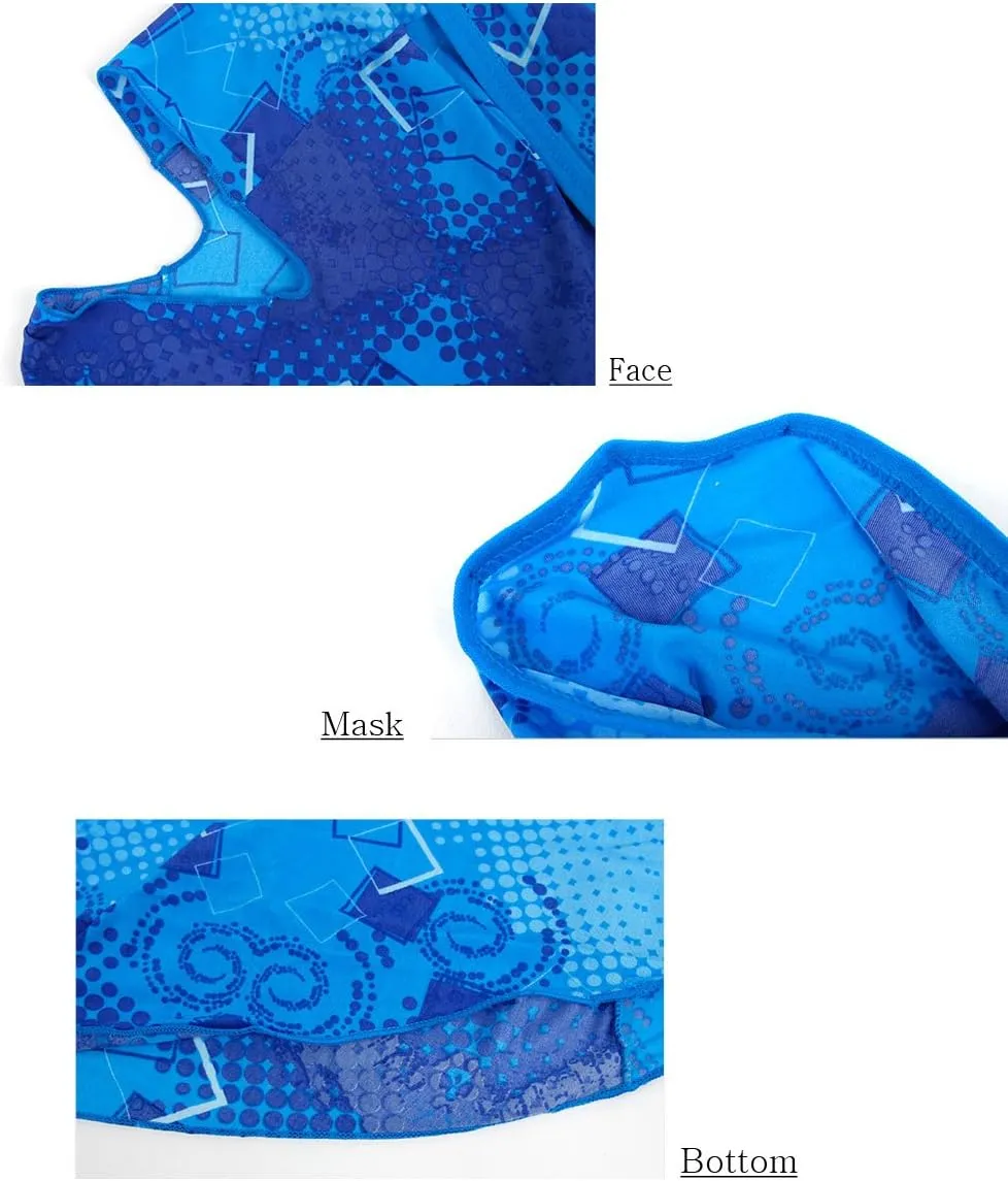 Outdoor Cooling Balaclava Full Face Mask Neck Gaiter Bandana Motorcycle, Hiking, Fishing