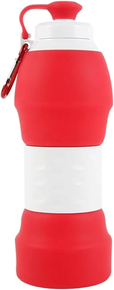 Outdoor Kettle Collapsible Water Bottle Folding Water Cup Retractable Water Bottle For Travel Gym Camping Hiking Sports Gym