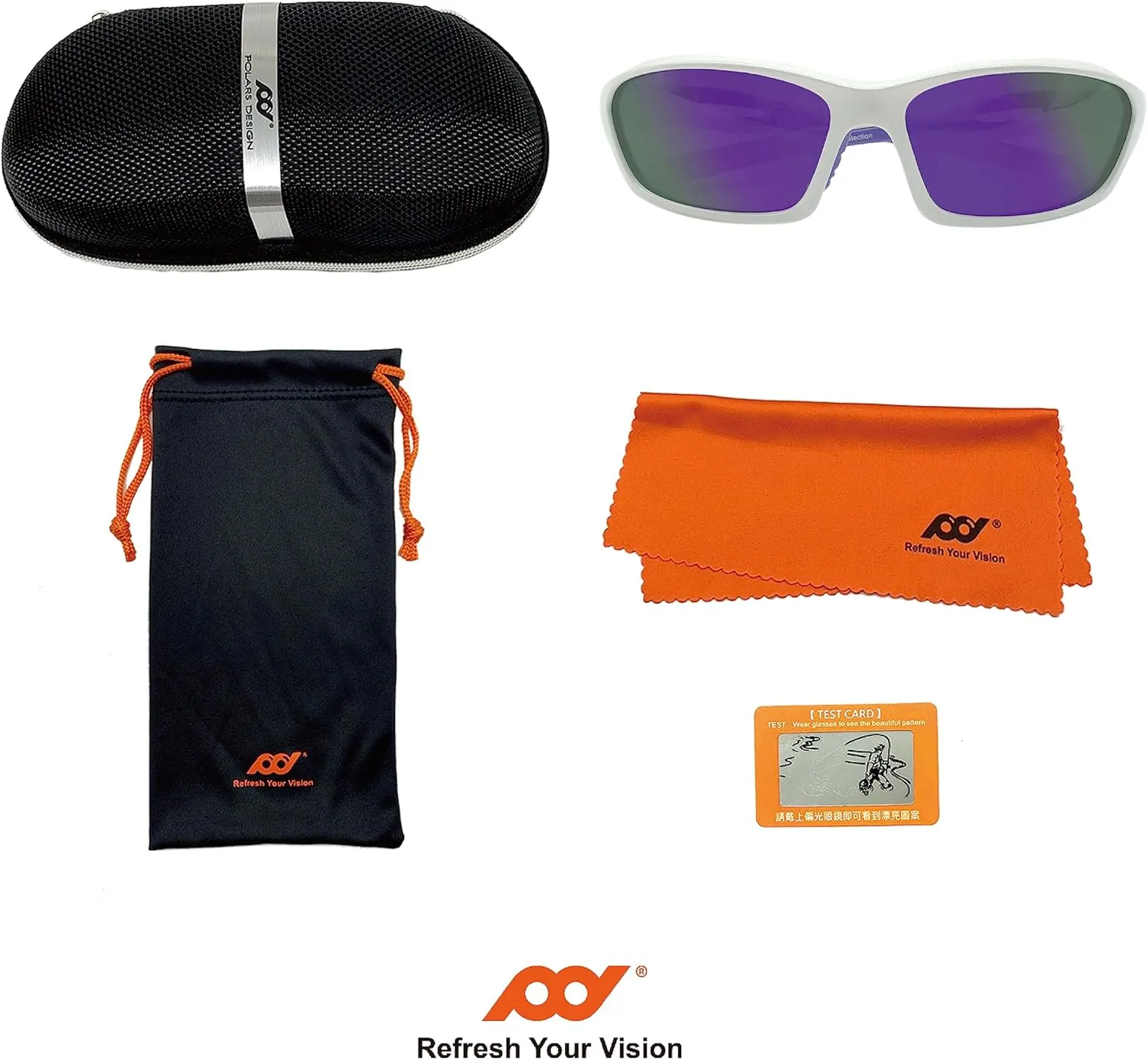 Outdoor Sports Polarized Photochromic Sunglasses for Men & Women TR90 Frame UV Protection for fishing running