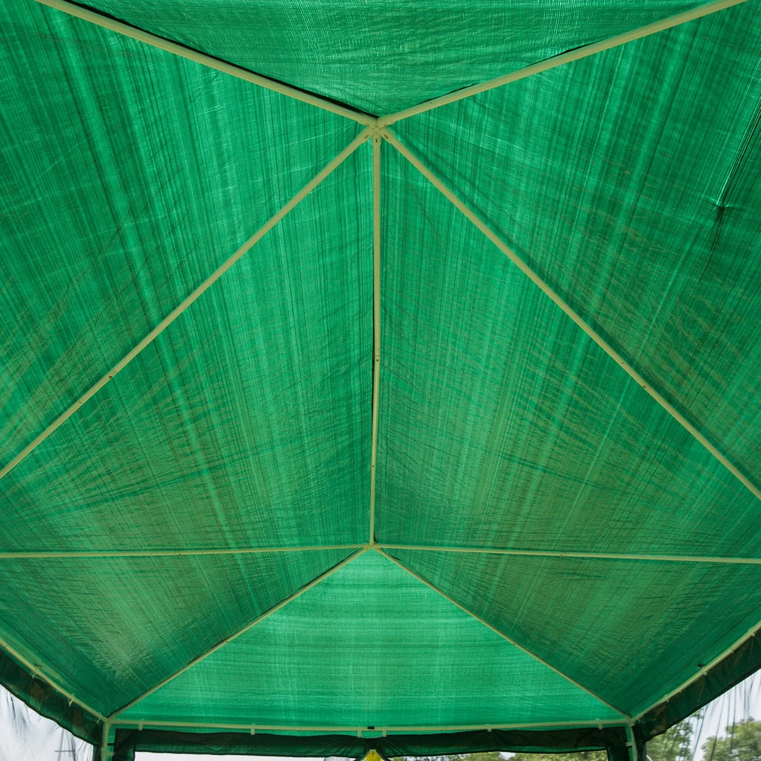 Outsunny 19'x9' Party Tent Gazebo Canopy Garden Sun Shade For Outdoor Event With Removable Mosquito |Outsunny 19'x9' Gazebo Tente De Fete Et Evenement En Plein Air Canopee Jardin Pare-soleil Avec Moust