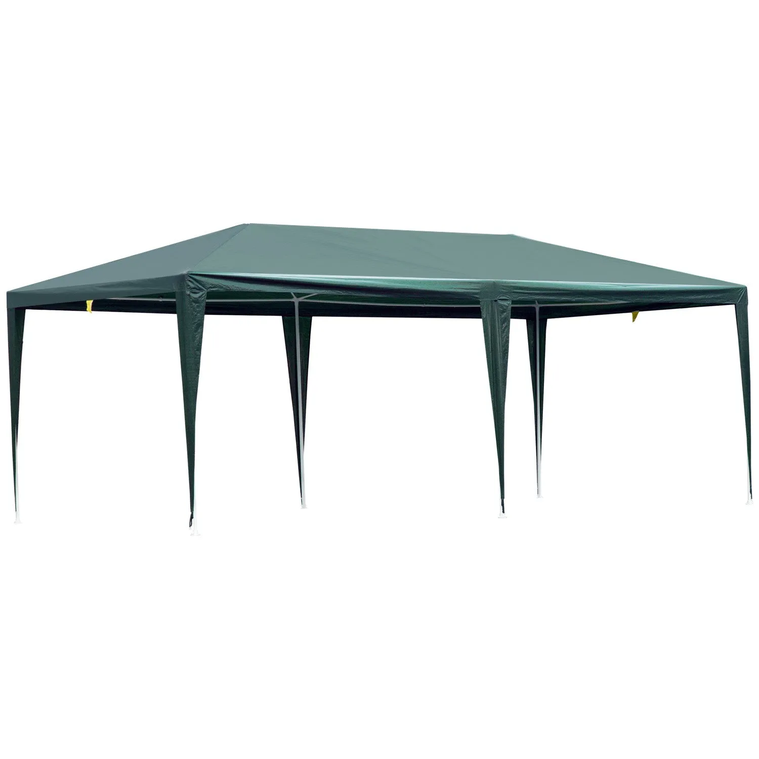 Outsunny 19'x9' Party Tent Gazebo Canopy Garden Sun Shade For Outdoor Event With Removable Mosquito |Outsunny 19'x9' Gazebo Tente De Fete Et Evenement En Plein Air Canopee Jardin Pare-soleil Avec Moust