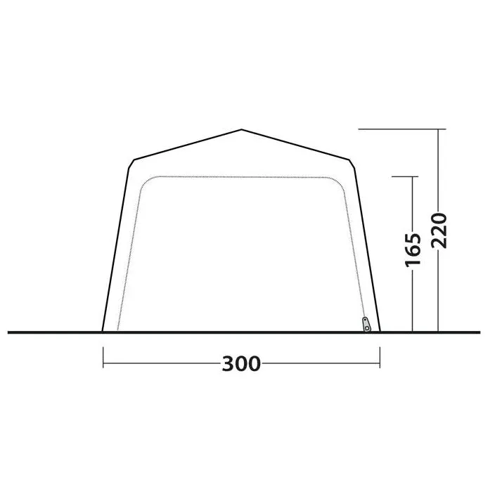 Outwell Fastlane 300 shelter - schaduw en schuil tent  - Grijs