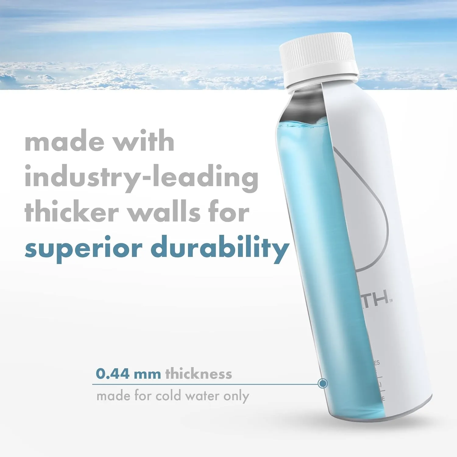 PATH Still Bottled Water - Ultra-Purified, pH-Balanced Purified Water in Aluminum Bottle - BPA-Free, Reusable, Infinitely Recyclable - Crisp, Refreshing Taste 20.3 fl oz (Pack of 4)