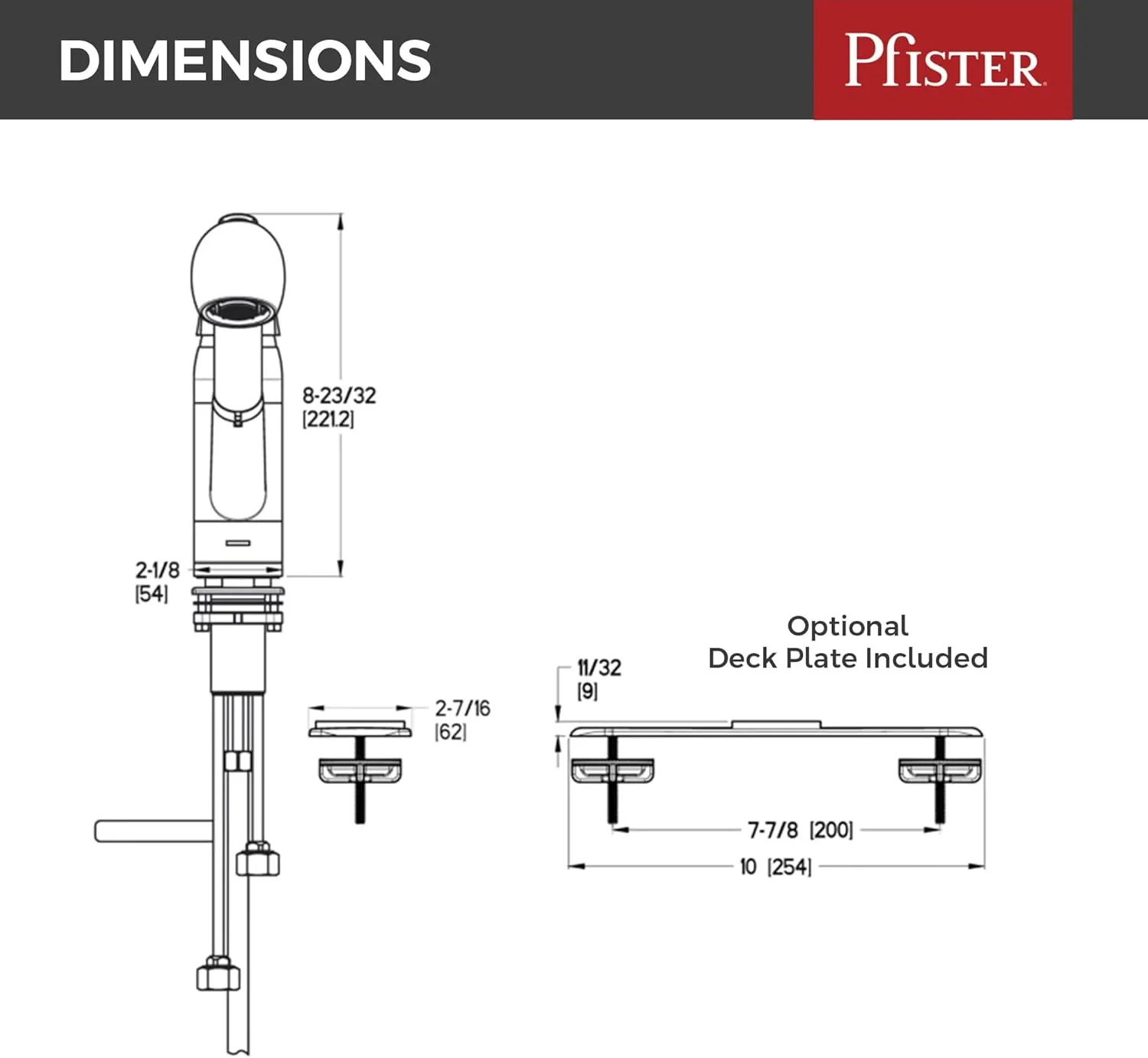 Pfister G13310CC Pfirst Series 1-Handle Pull-Out Kitchen Faucet in Polished Chrome, Water-Efficient Model