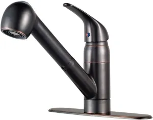 Pfister G13310YY Pfirst Series 1-Handle Pull-Out Kitchen Faucet in Tuscan Bronze, Water-Efficient Model