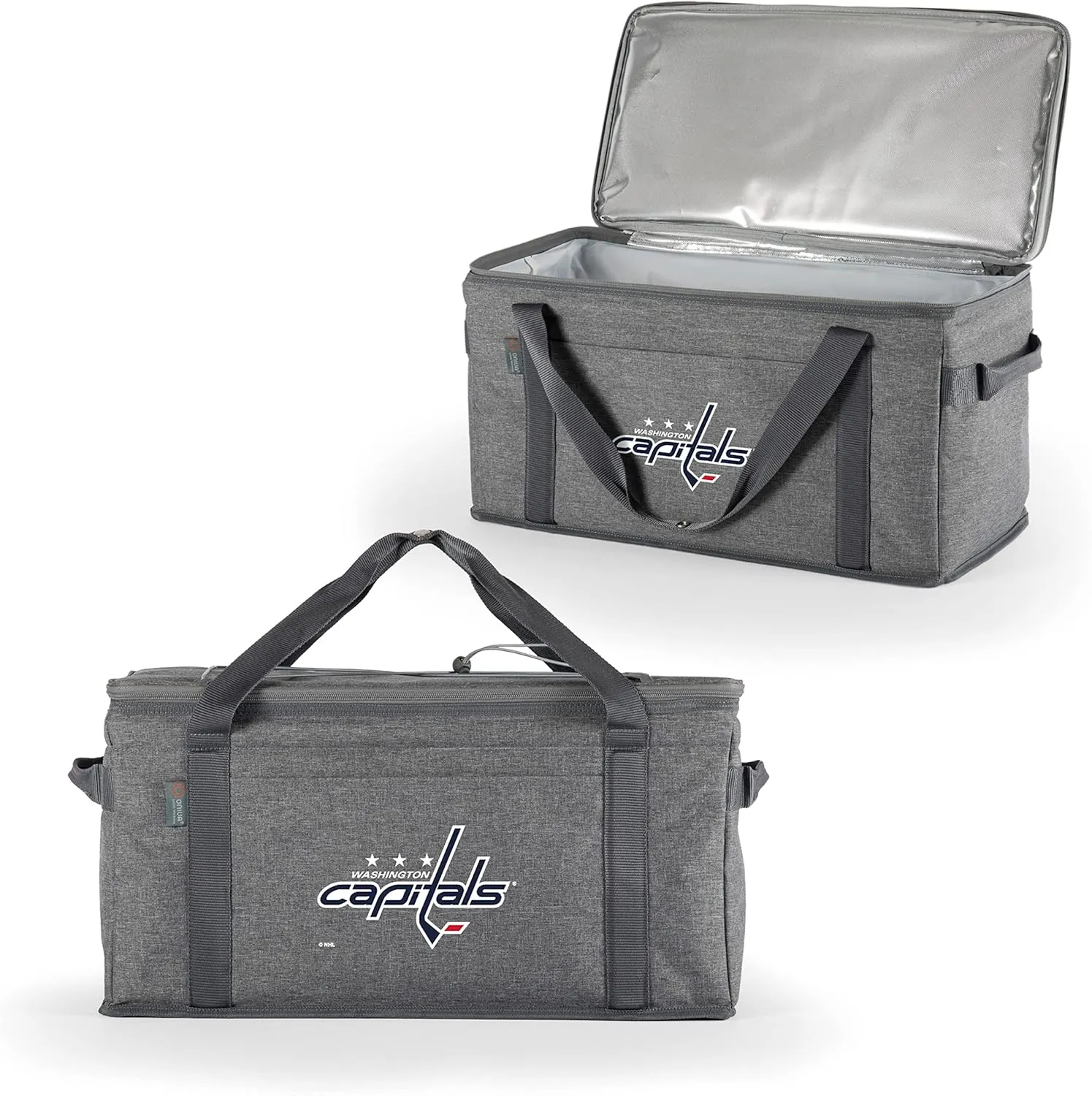 PICNIC TIME NHL Unisex-Adult NHL 64 Can Collapsible Cooler, Large Insulated Soft Cooler Bag, Portable Beach Cooler