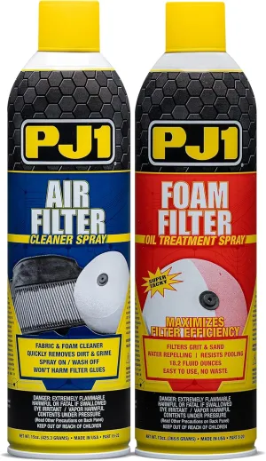 PJ1 15-202 Foam Filter Care Kit - 28 Ounces, Black