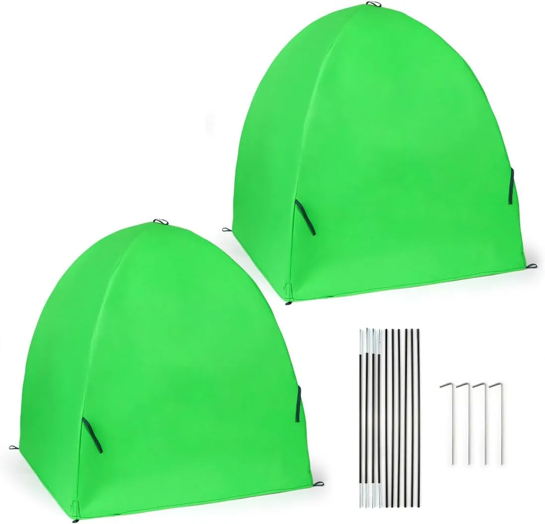 Plant Covers Freeze Protection for Winter, Outdoor Garden Frost Cover for Plants,Reusable Shrub Blankets Bags, Potted Fruit Vegetable Sall Tree Pest Protector(Felt,2-Pack)