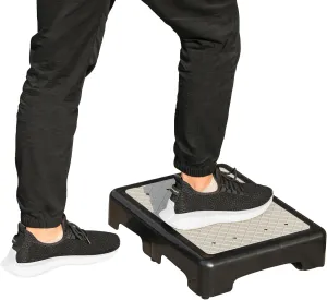 Platform Step Stool for Adults,Non-Slip Safety Step Indoor and Outdoor Stool for Office, Garage, Library, Closet, Bathroom and Porch,Collapsible