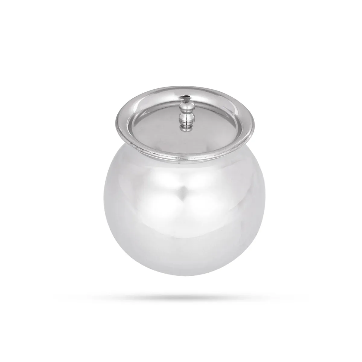 Pongal Pot With Lid - 5.5 x 3.5 inches | Stainless Steel Pongal Kalash/ Cooking Pot/ Pongal Handi for Home