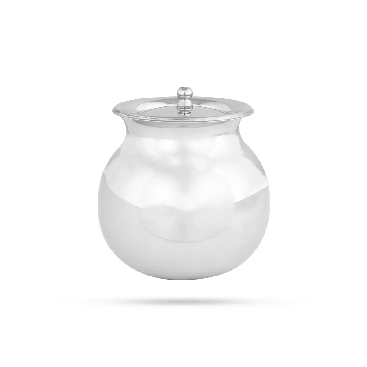 Pongal Pot With Lid - 5.5 x 3.5 inches | Stainless Steel Pongal Kalash/ Cooking Pot/ Pongal Handi for Home