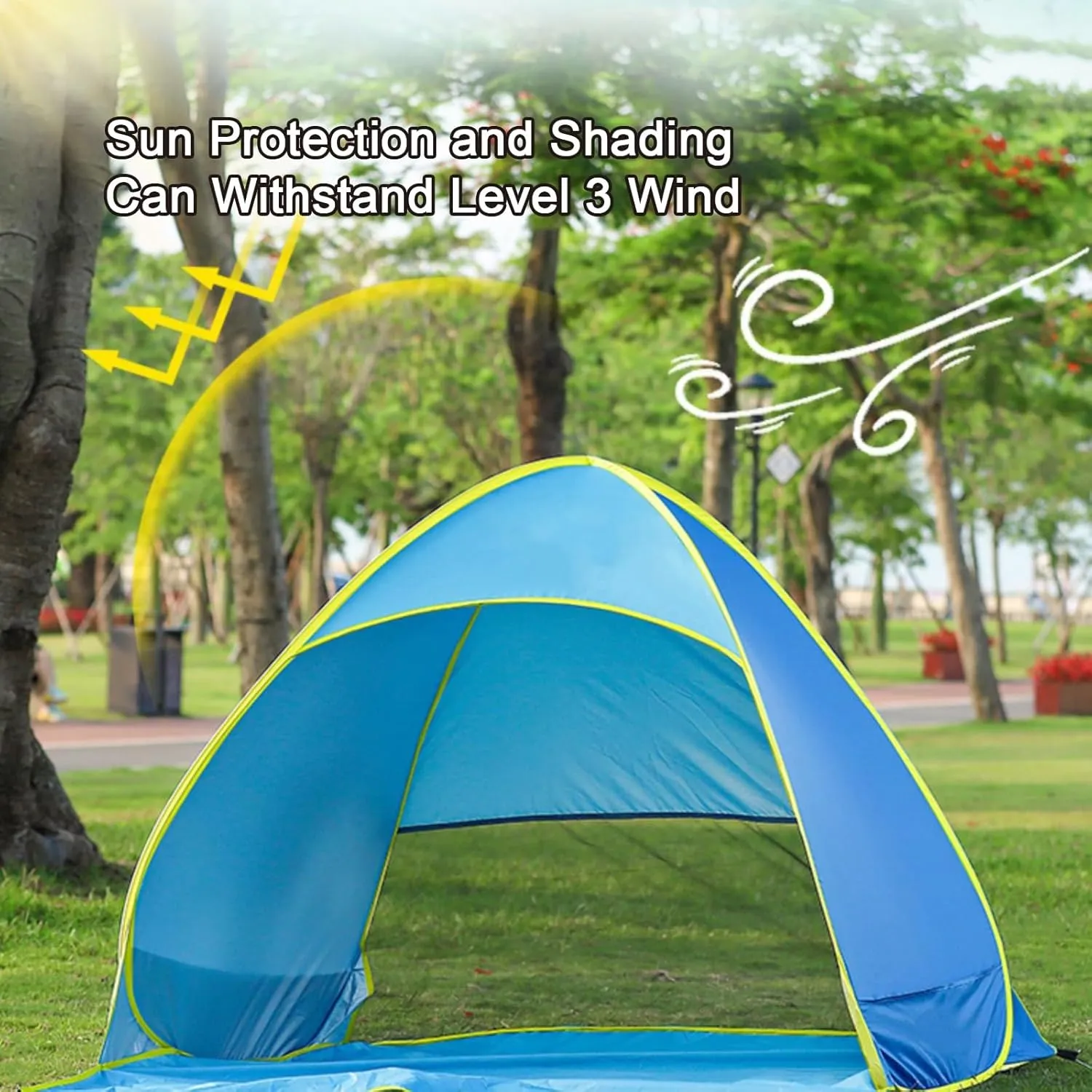 Pop Up Tent, Tents for Camping, Portable Outdoors Quick Cabana, for 1-2 Person, Lightweight & Easy Setup, for Camping/Outdoor