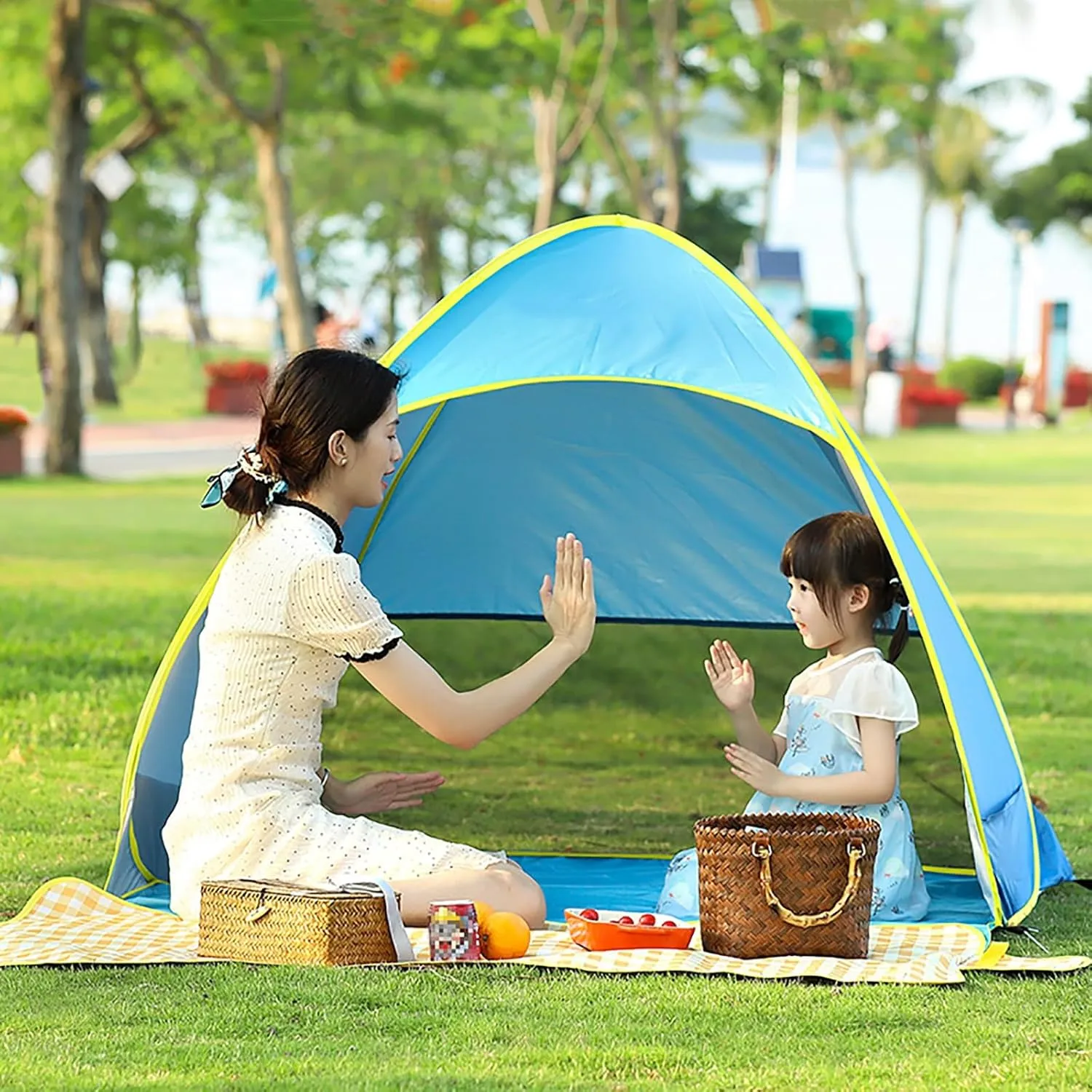 Pop Up Tent, Tents for Camping, Portable Outdoors Quick Cabana, for 1-2 Person, Lightweight & Easy Setup, for Camping/Outdoor