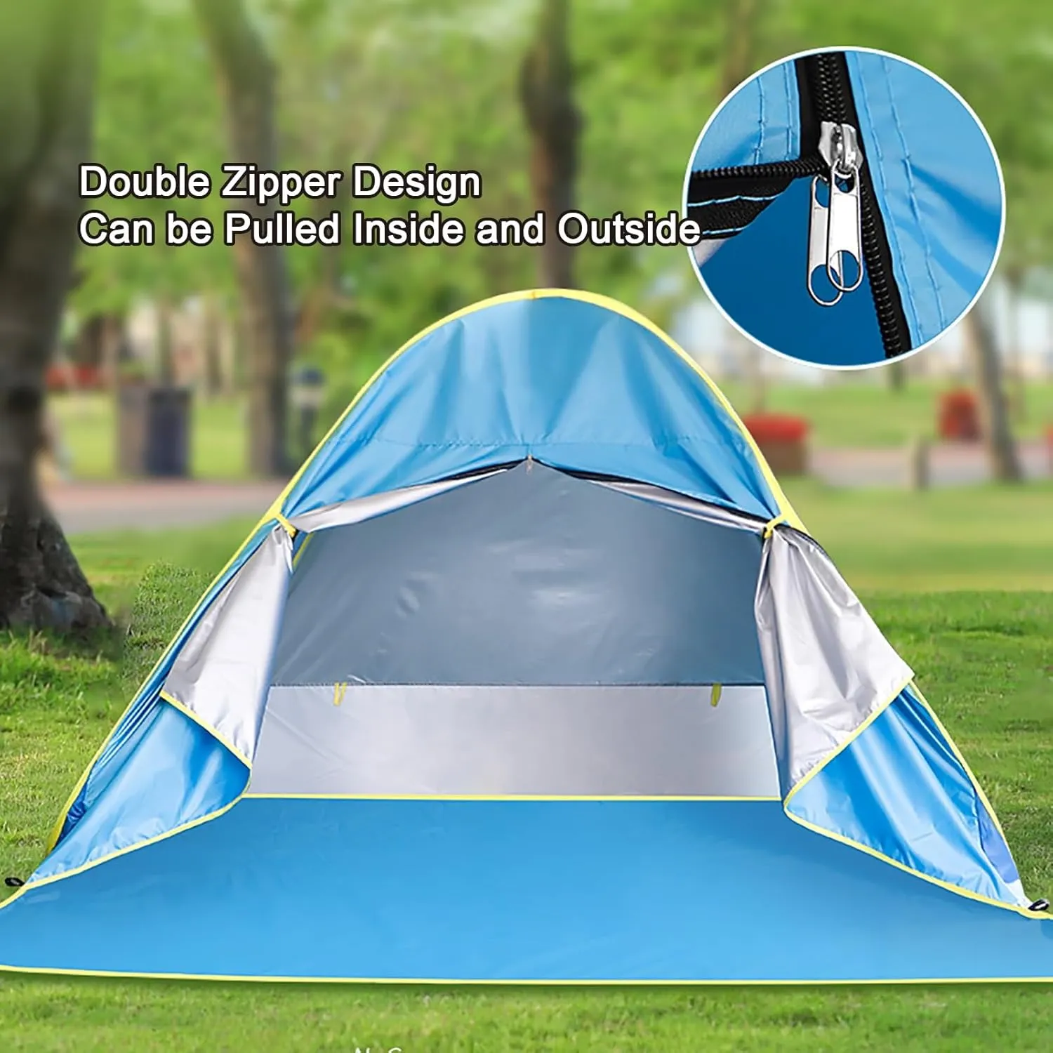Pop Up Tent, Tents for Camping, Portable Outdoors Quick Cabana, for 1-2 Person, Lightweight & Easy Setup, for Camping/Outdoor