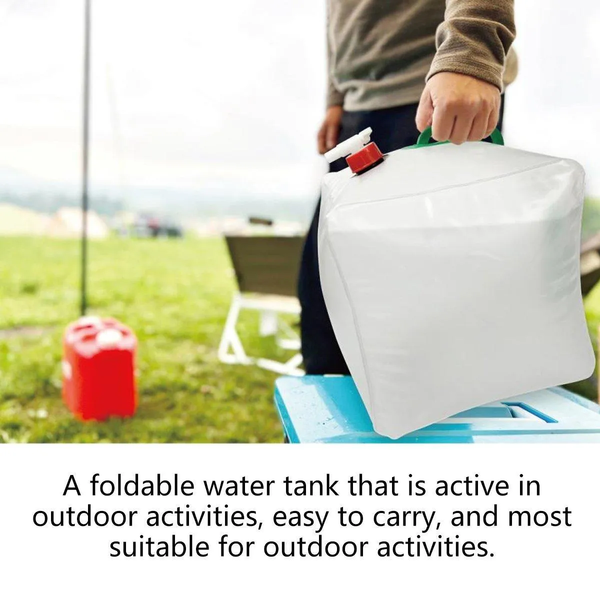 Portable Folding Water Bag Compression Bucket Outdoor Sports Cycling Equipment